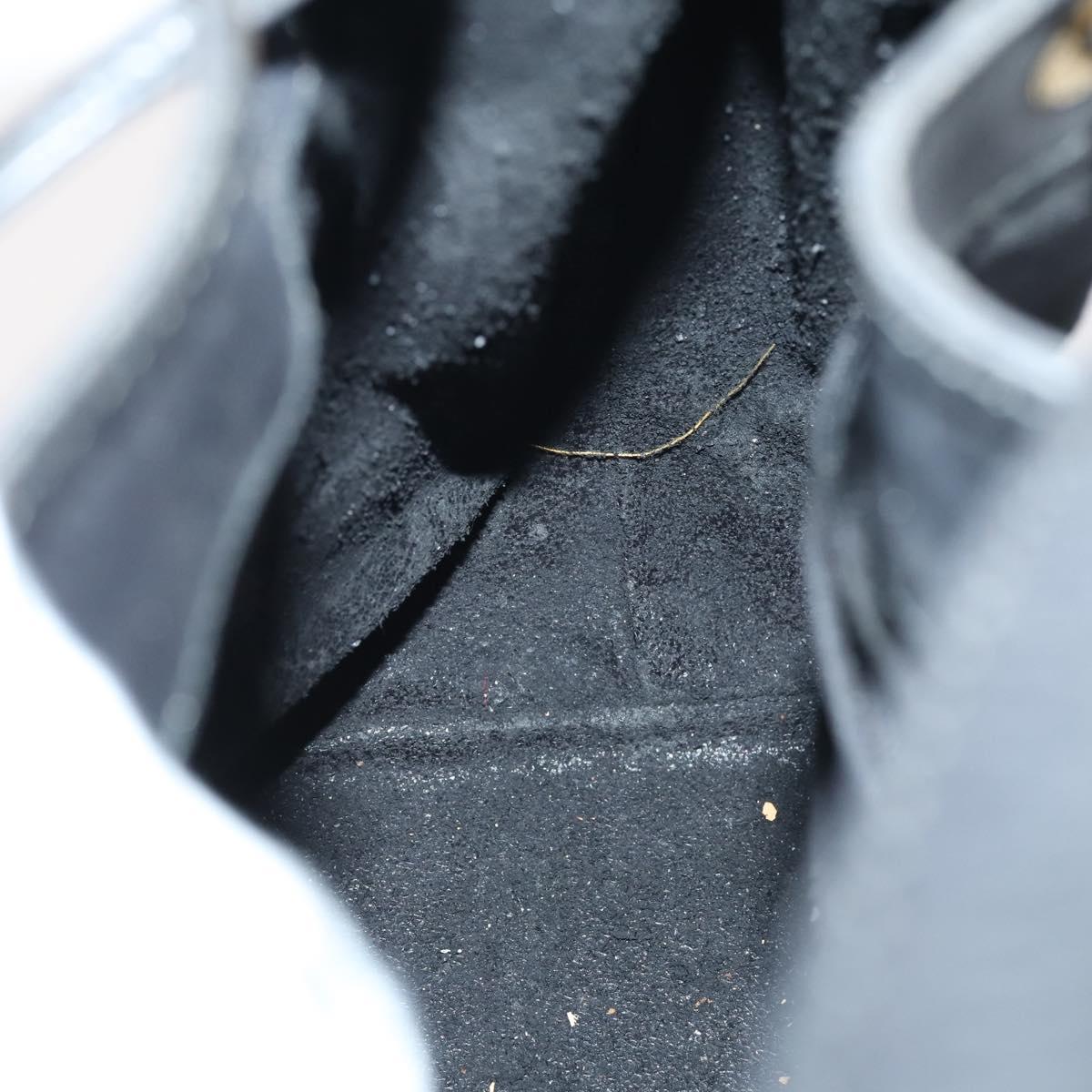 GUCCI GG Canvas Shoulder Bag Black Gold 001 2854 1627 Auth 141820