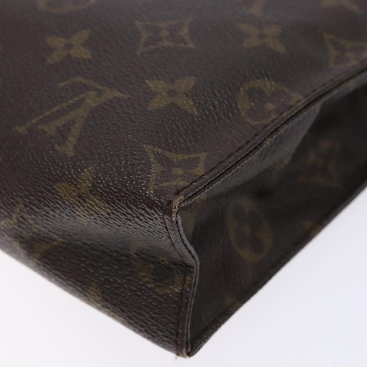 LOUIS VUITTON Monogram Poche Toilette 26 Pouch M47542 LV Auth 141832