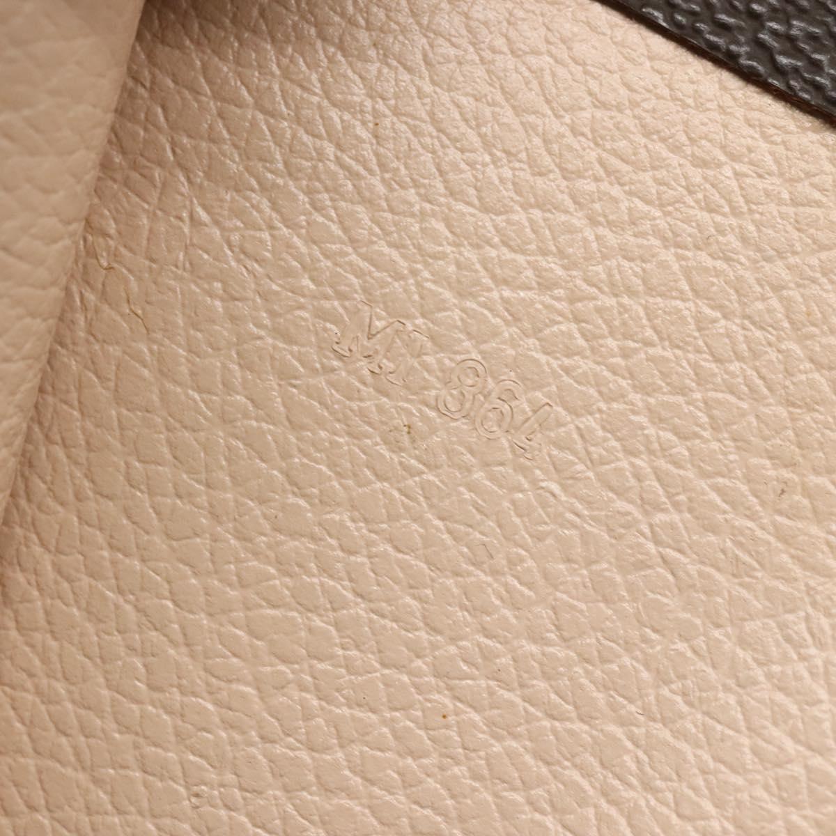 LOUIS VUITTON Monogram Sac Plat Hand Bag M51140 LV Auth 141860