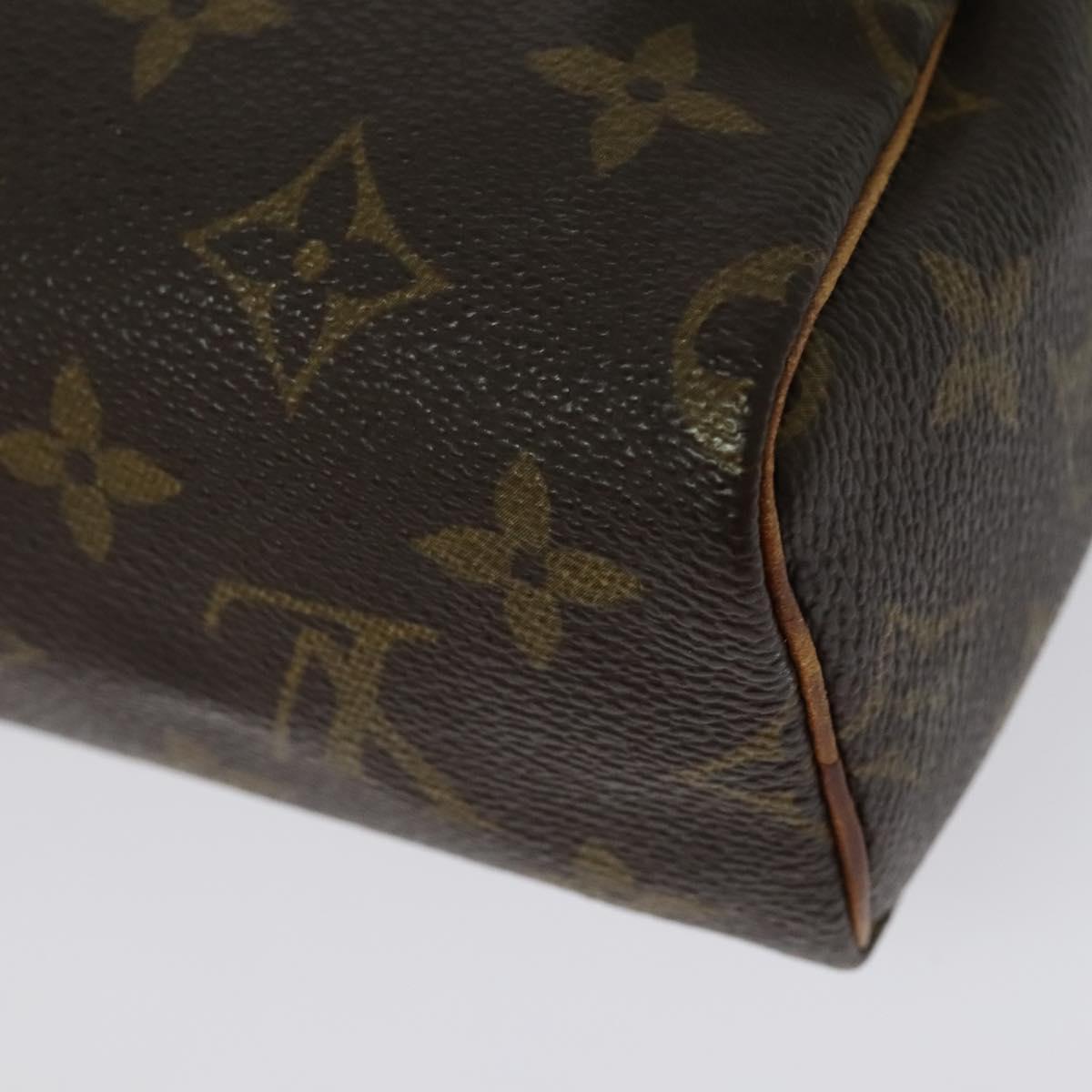 LOUIS VUITTON Monogram Mini Speedy Hand Bag M41534 LV Auth 141863