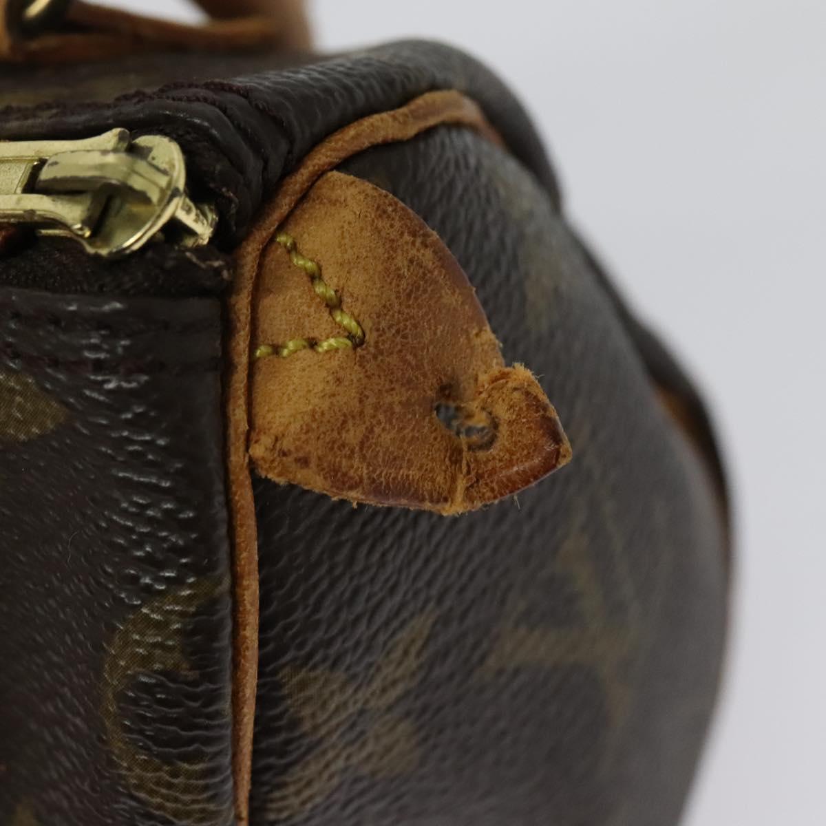 LOUIS VUITTON Monogram Mini Speedy Hand Bag M41534 LV Auth 141863