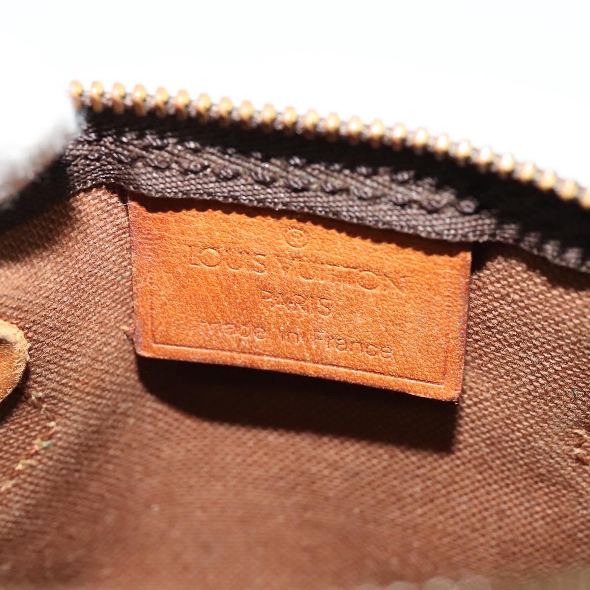 LOUIS VUITTON Monogram Mini Speedy Hand Bag M41534 LV Auth 141863