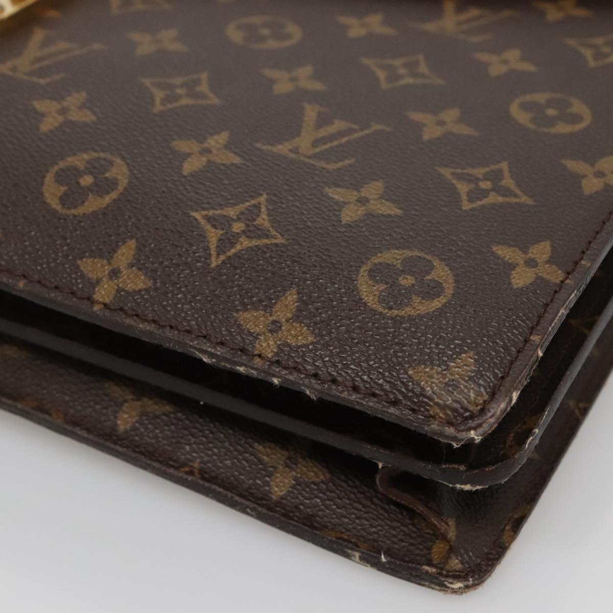 LOUIS VUITTON Monogram Serviette Conseiller Briefcase M53331 LV Auth 141889