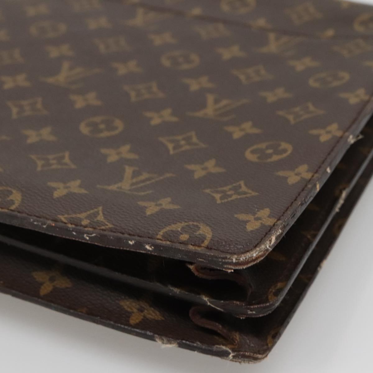 LOUIS VUITTON Monogram Serviette Conseiller Briefcase M53331 LV Auth 141889