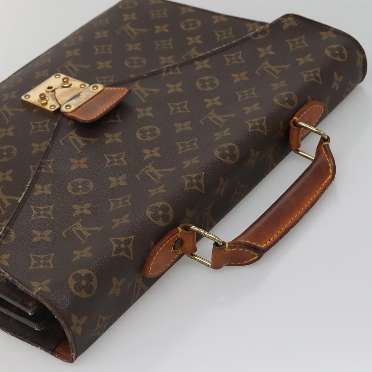 LOUIS VUITTON Monogram Serviette Conseiller Briefcase M53331 LV Auth 141889