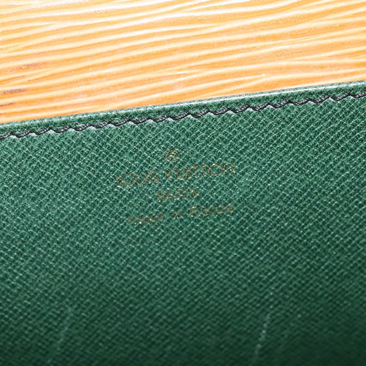 LOUIS VUITTON Epi Serviette Conseiller Briefcase Brown M54423 LV Auth 141893