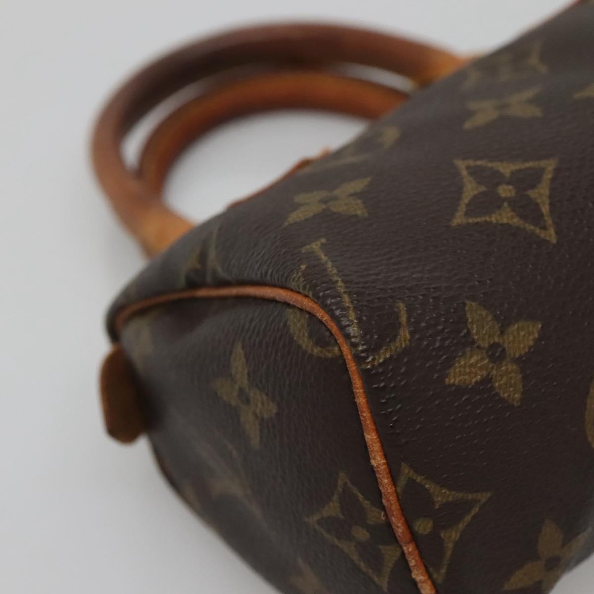 LOUIS VUITTON Monogram Mini Speedy Hand Bag Vintage M41534 LV Auth 141922