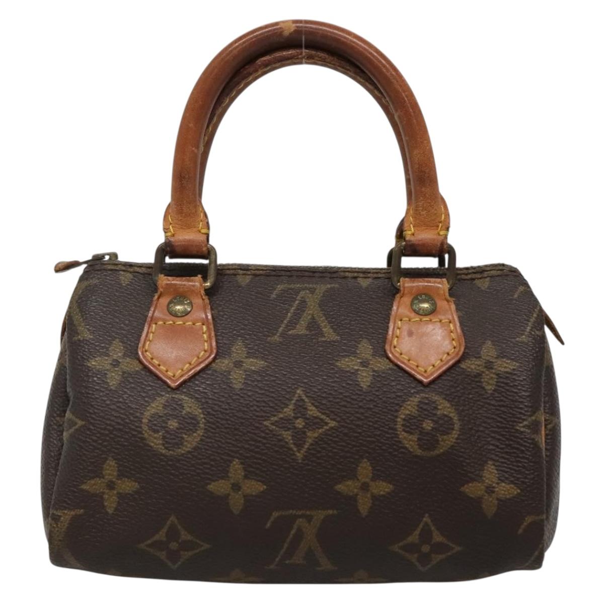 LOUIS VUITTON Monogram Mini Speedy Hand Bag Vintage M41534 LV Auth 141922