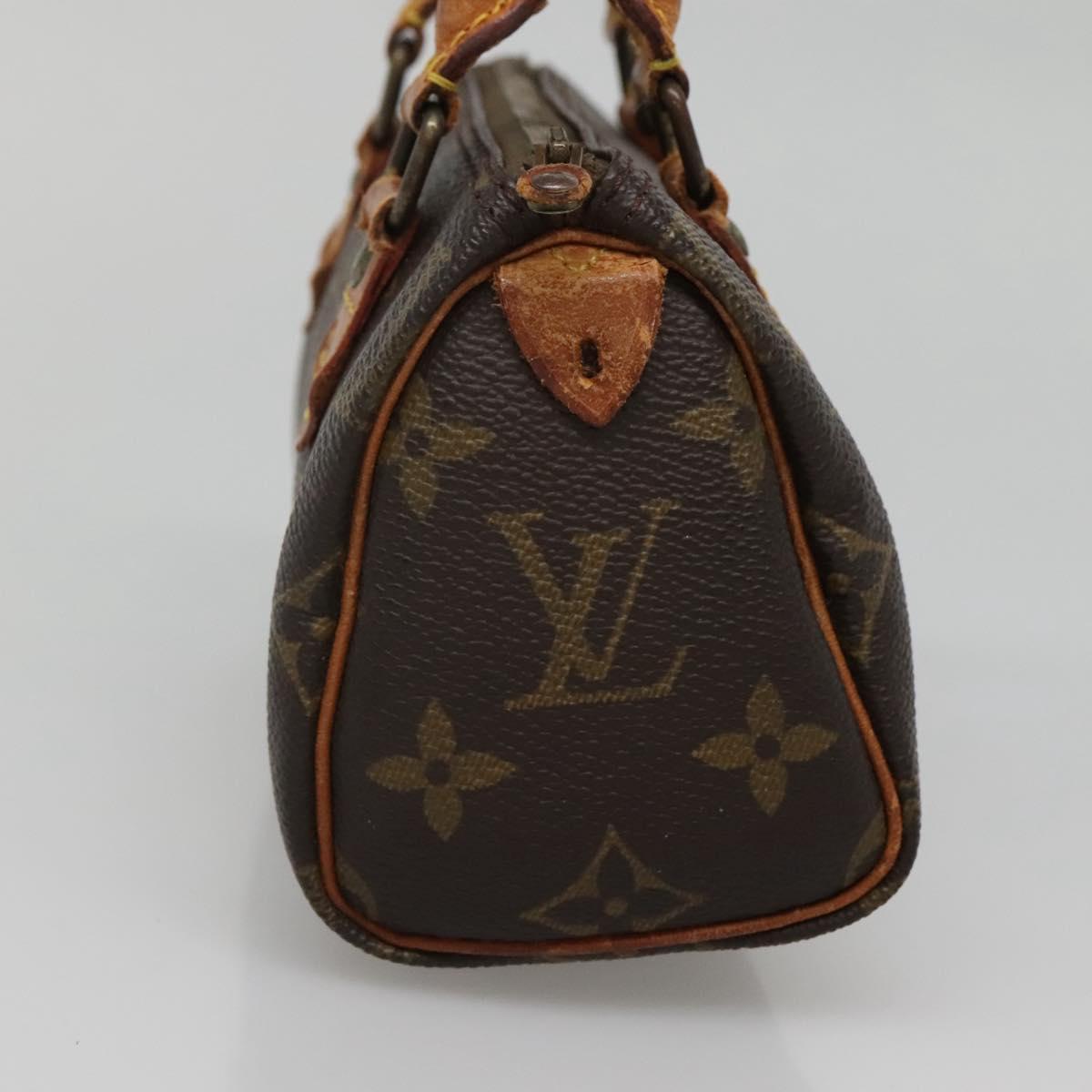 LOUIS VUITTON Monogram Mini Speedy Hand Bag Vintage M41534 LV Auth 141922