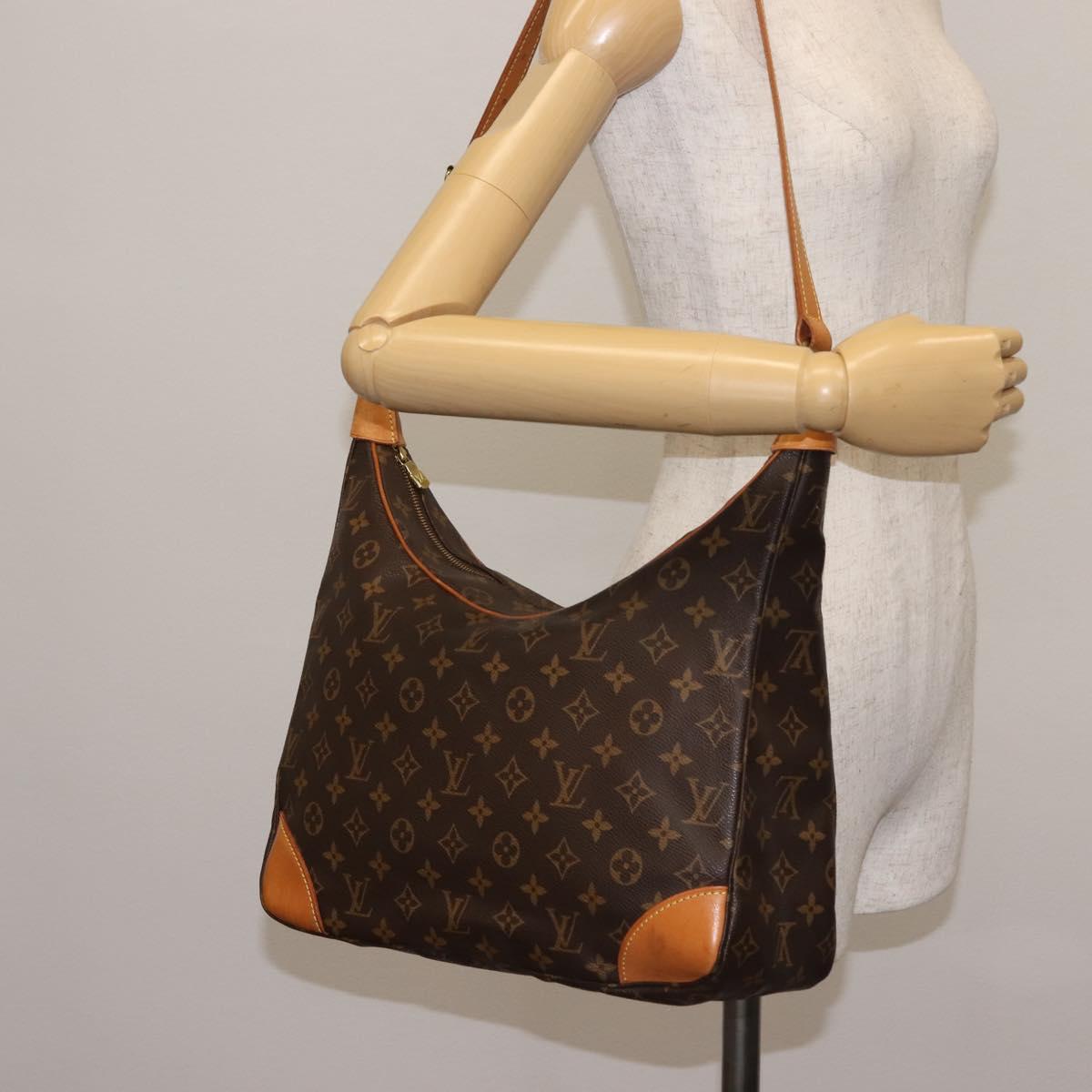 LOUIS VUITTON Monogram Boulogne 35 Shoulder Bag M51260 LV Auth 141925
