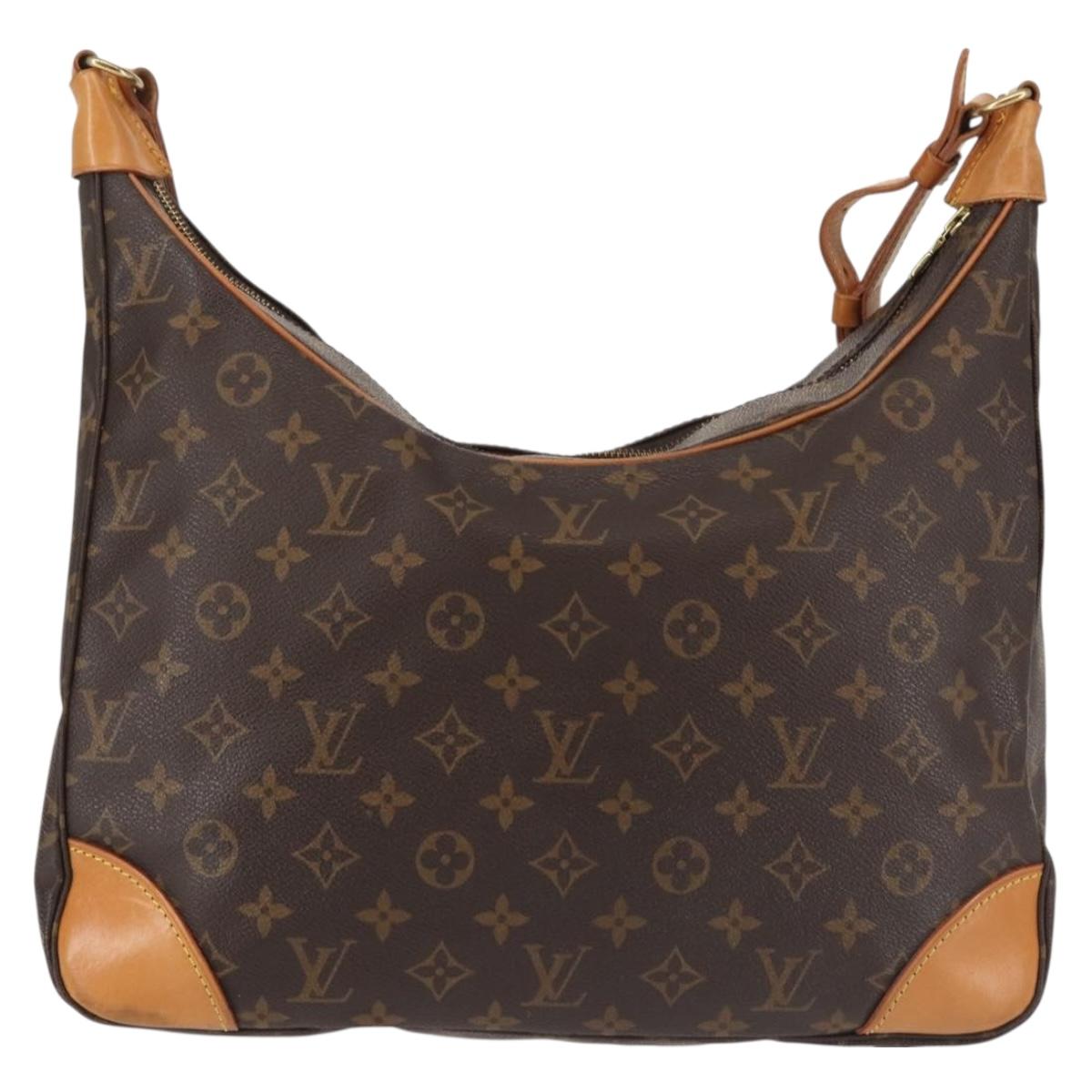 LOUIS VUITTON Monogram Boulogne 35 Shoulder Bag M51260 LV Auth 141925