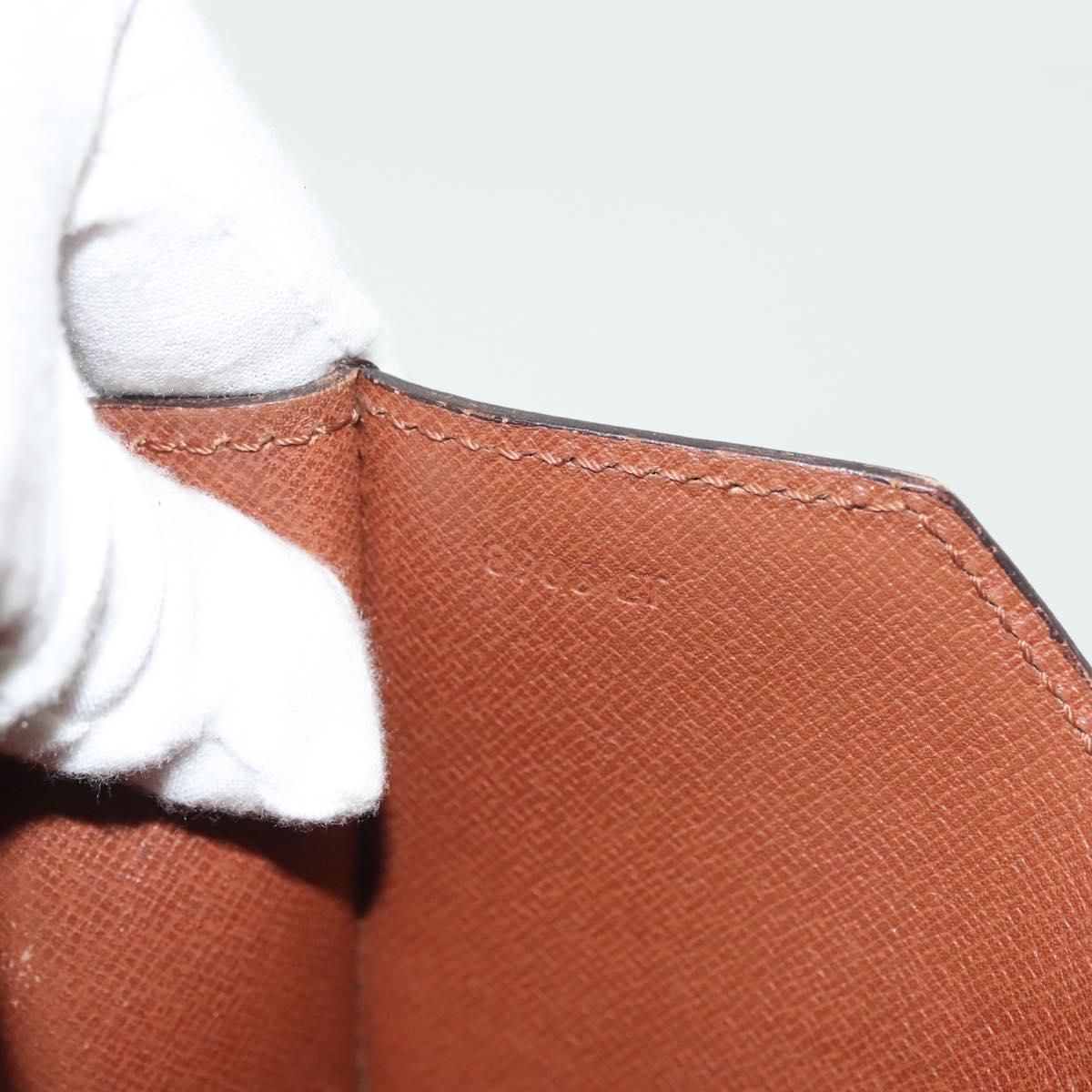 LOUIS VUITTON Monogram Porte Documents Bandouliere Bag M53338 LV Auth 141962