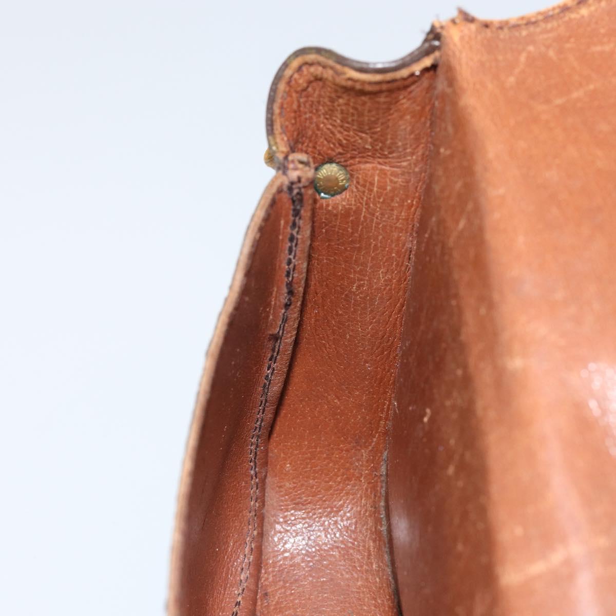 LOUIS VUITTON Monogram Cartouchiere PM Bag Vintage M51254 LV Auth 141964