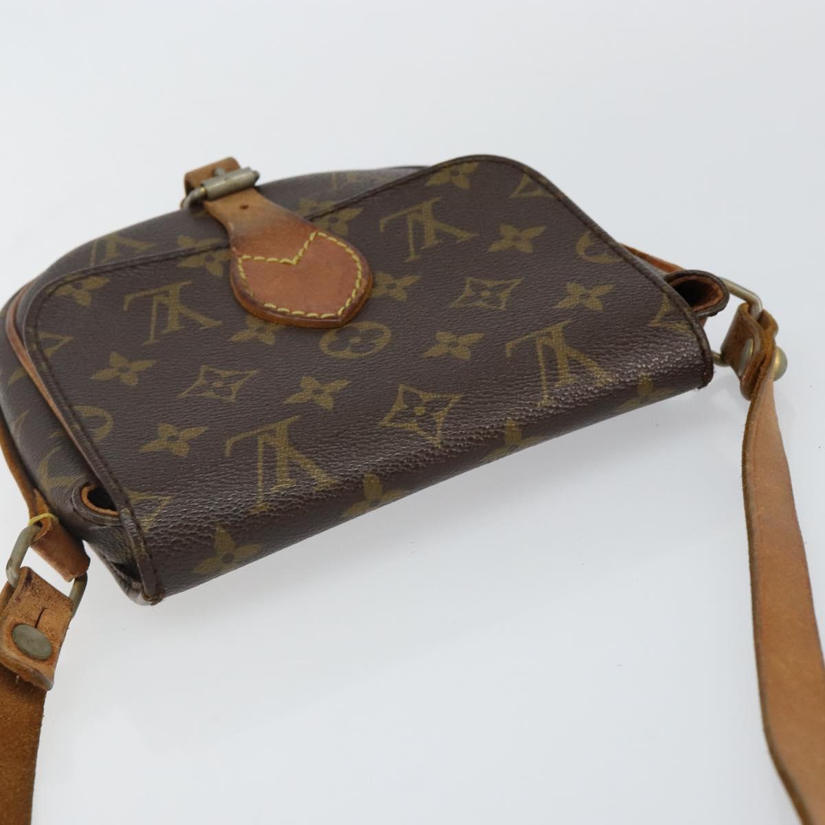 LOUIS VUITTON Monogram Cartouchiere PM Bag Vintage M51254 LV Auth 141964