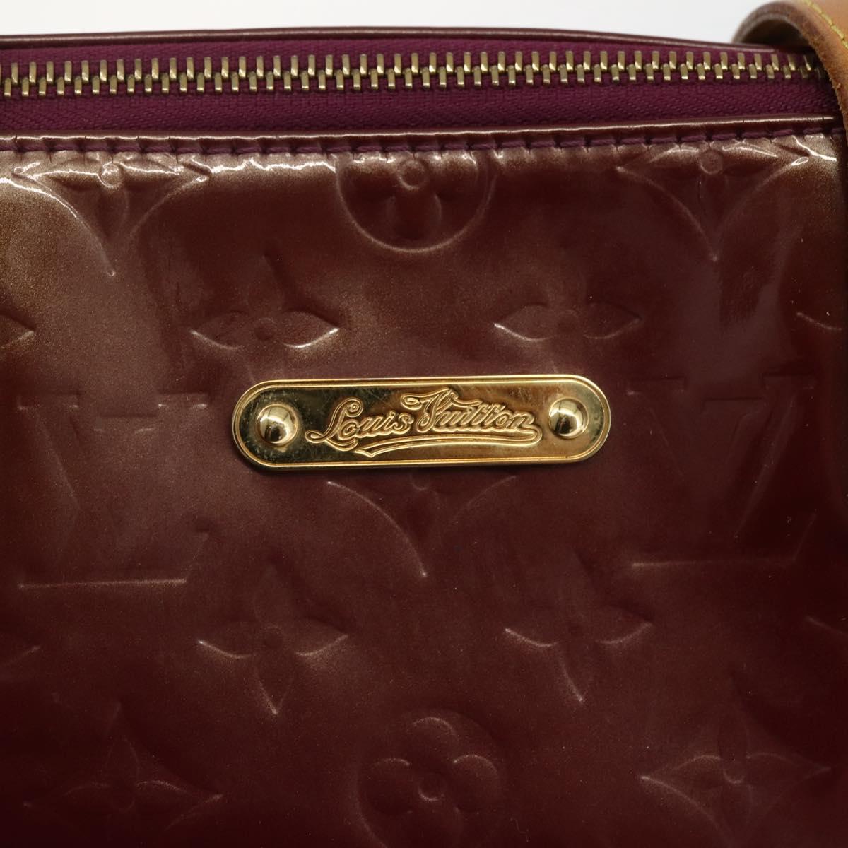 LOUIS VUITTON Monogram Vernis Bellevue GM Tote Bag Violet M93588 LV Auth 141965