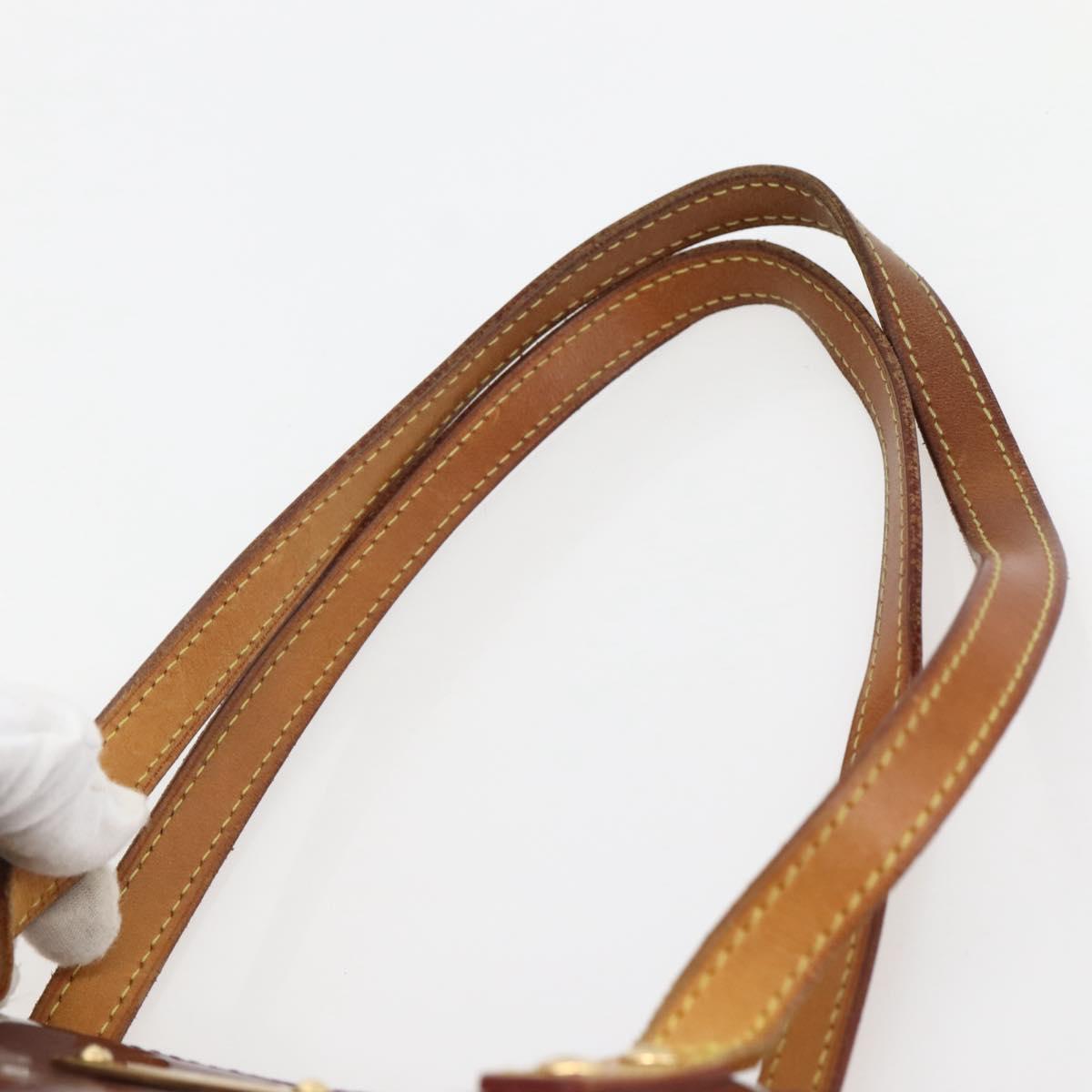 LOUIS VUITTON Monogram Vernis Bellevue GM Tote Bag Violet M93588 LV Auth 141965