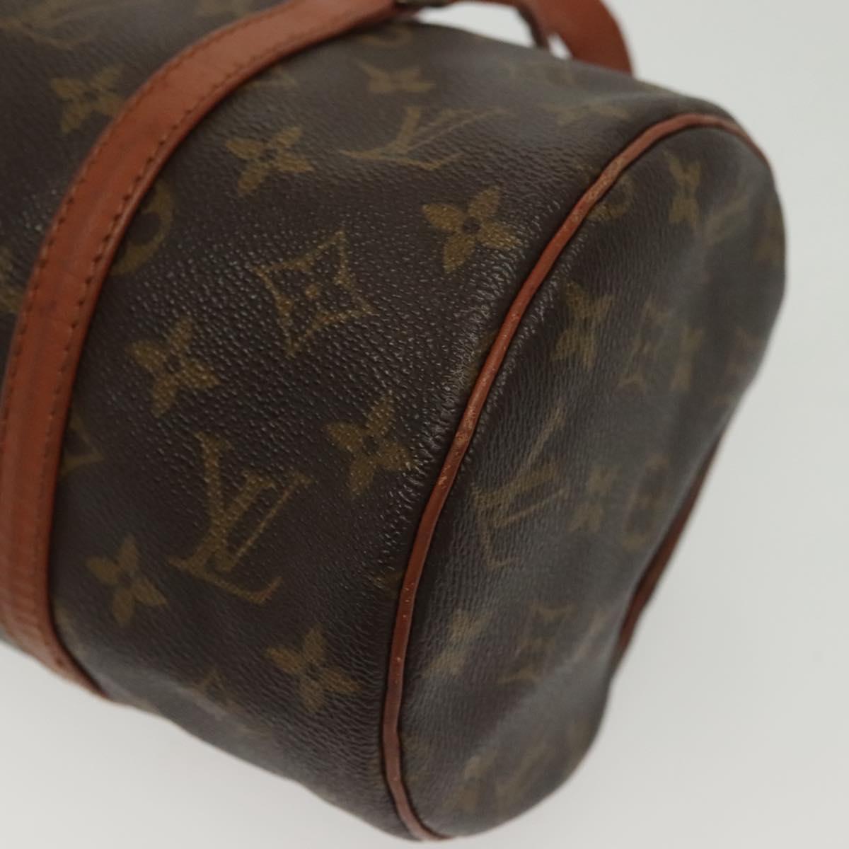 LOUIS VUITTON Monogram Papillon 30 Hand Bag M51385 LV Auth 141979
