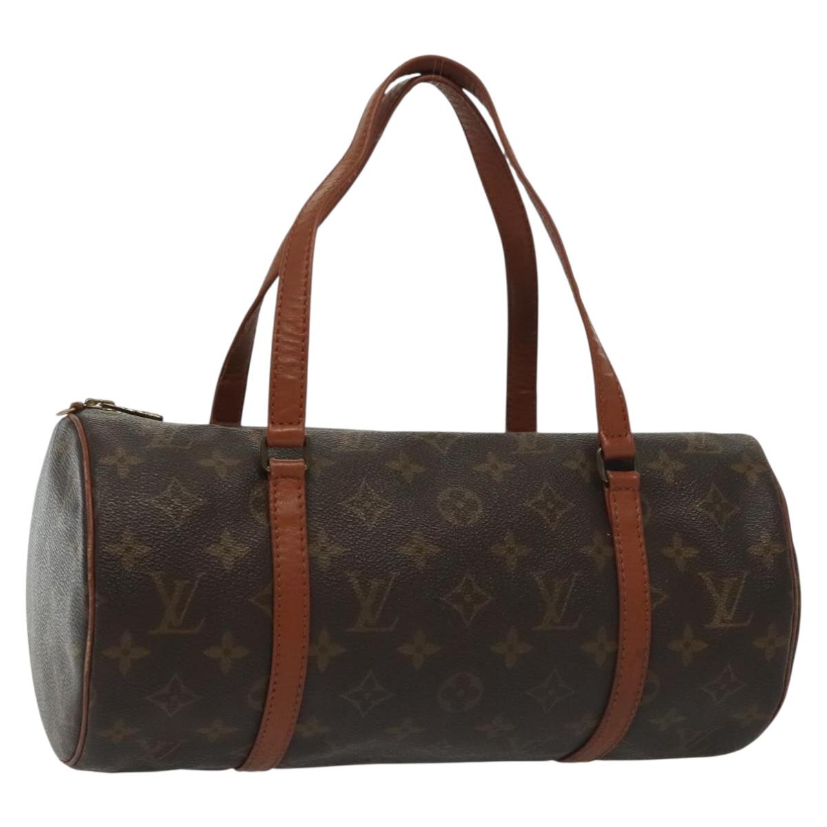 LOUIS VUITTON Monogram Papillon 30 Hand Bag M51385 LV Auth 141979