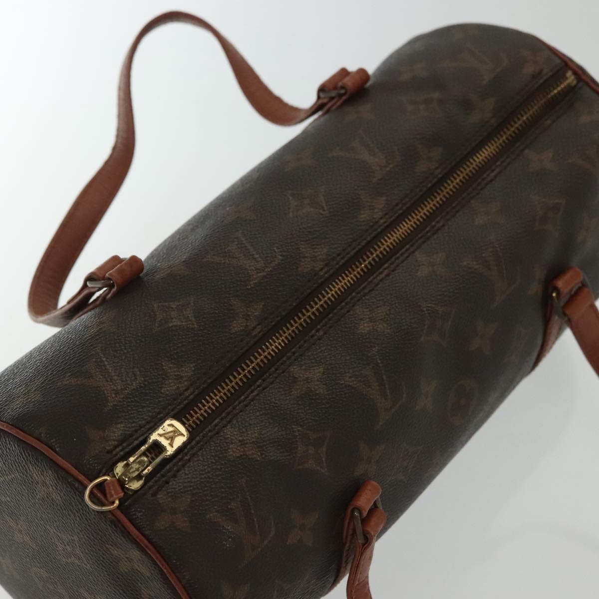 LOUIS VUITTON Monogram Papillon 30 Hand Bag M51385 LV Auth 141979