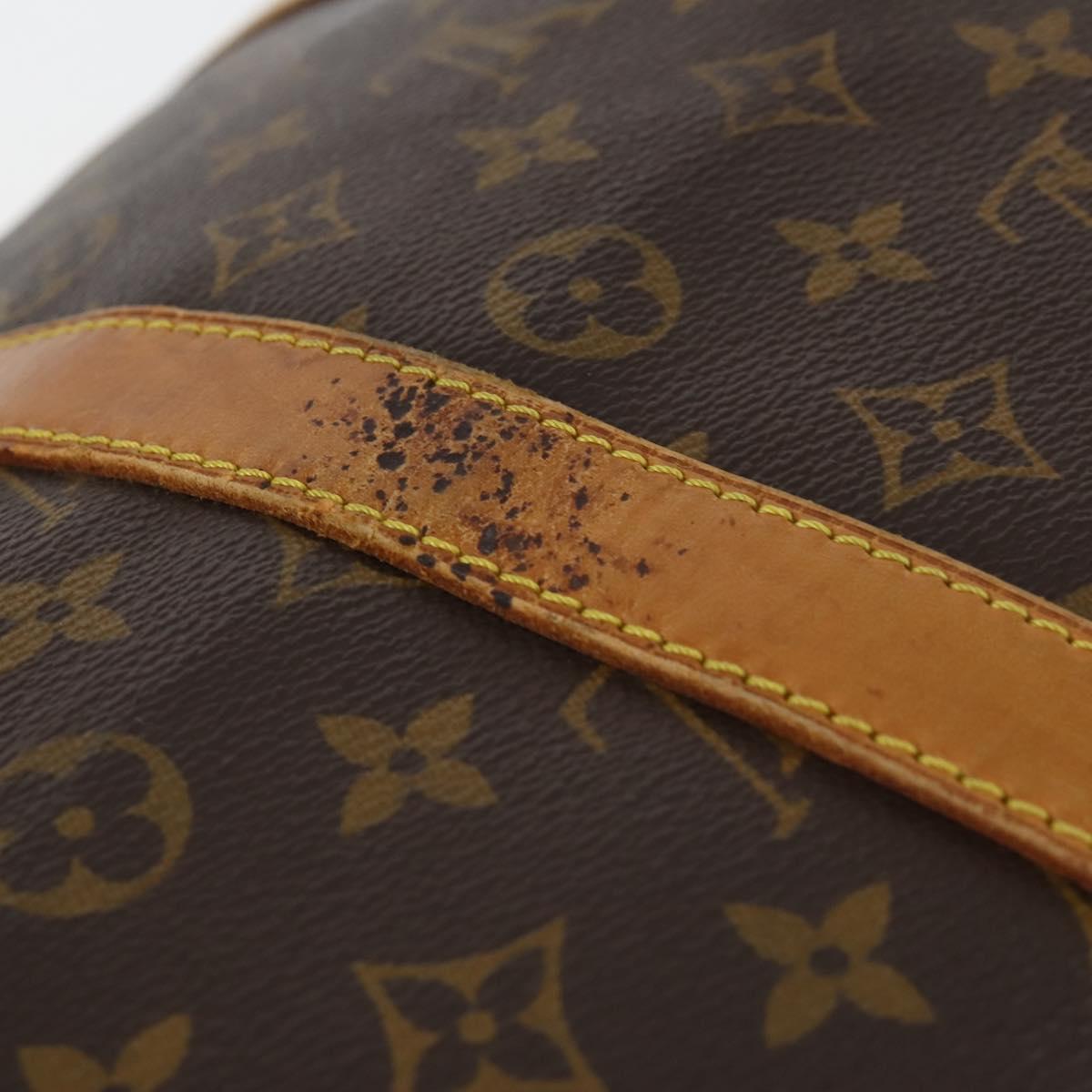 LOUIS VUITTON Monogram Keepall Bandouliere 55 Boston Bag M41414 LV Auth 141999