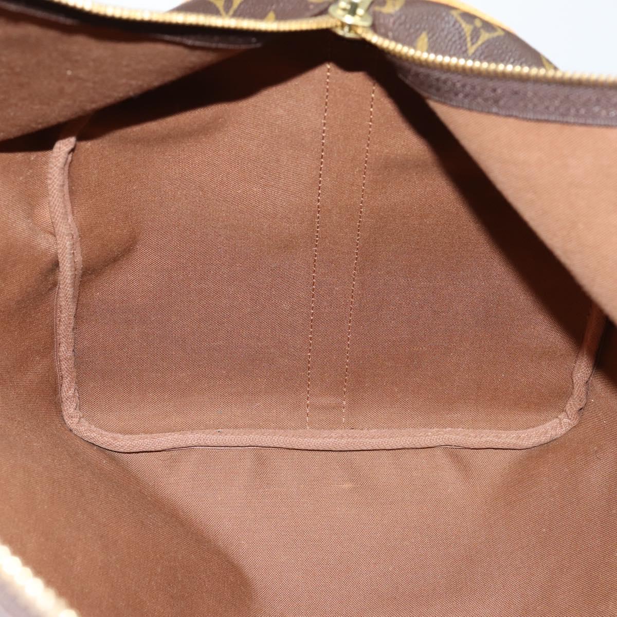 LOUIS VUITTON Monogram Keepall Bandouliere 55 Boston Bag M41414 LV Auth 141999