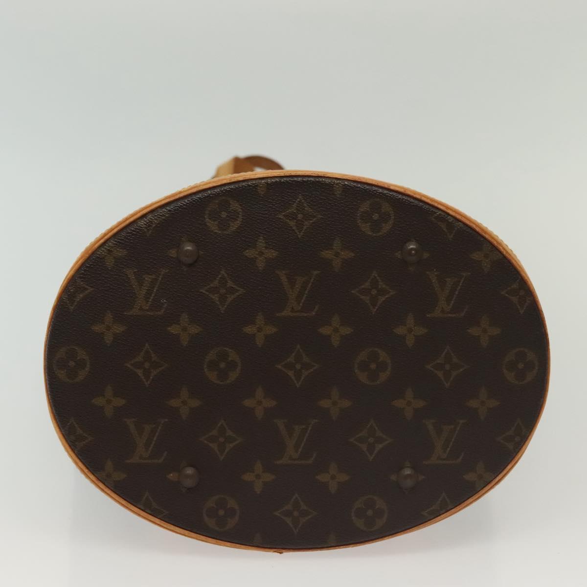 LOUIS VUITTON Monogram Bucket GM Shoulder Bag Vintage M42236 LV Auth 142001