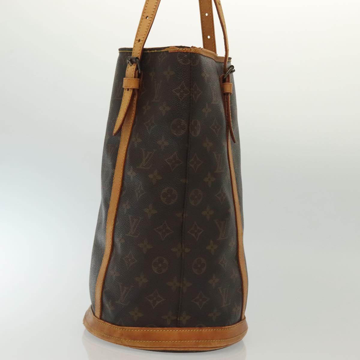 LOUIS VUITTON Monogram Bucket GM Shoulder Bag Vintage M42236 LV Auth 142001