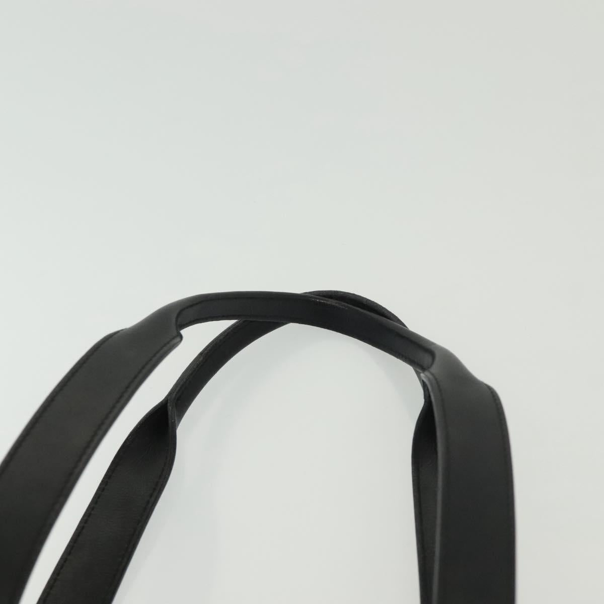 GUCCI GG Canvas Tote Bag Black Silver 002 1053 Auth 142008