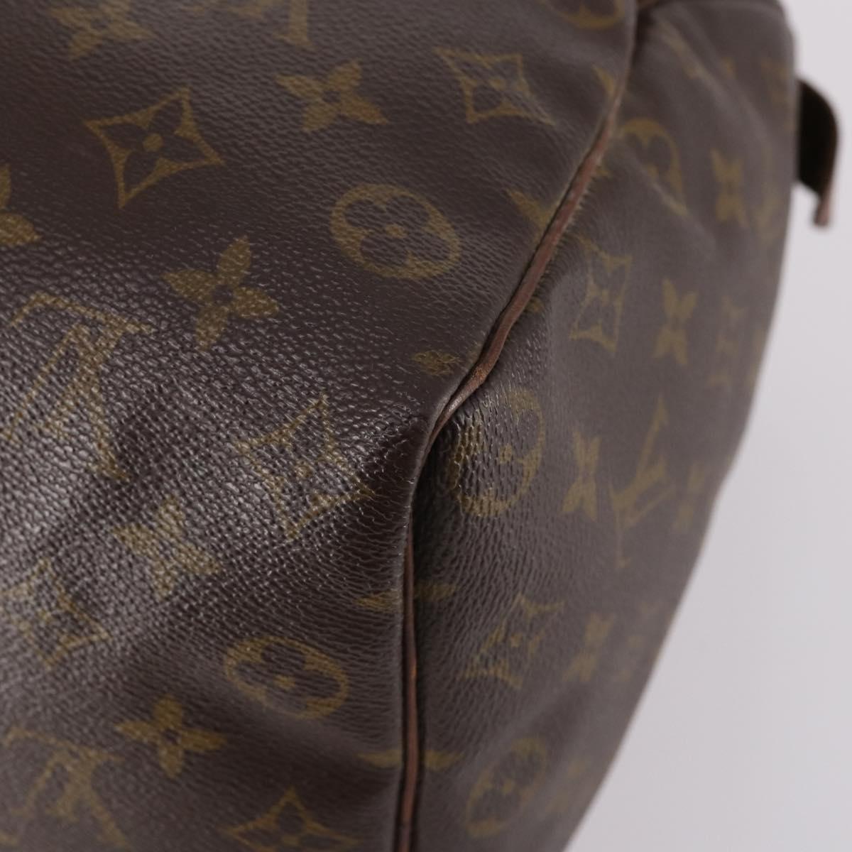 LOUIS VUITTON Monogram Speedy 35 Hand Bag M41524 LV Auth 142032