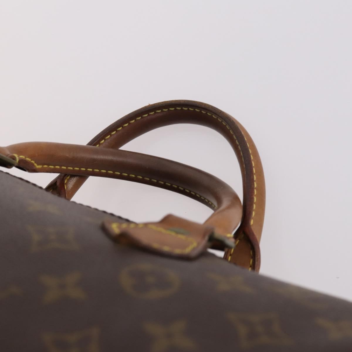 LOUIS VUITTON Monogram Speedy 35 Hand Bag M41524 LV Auth 142032