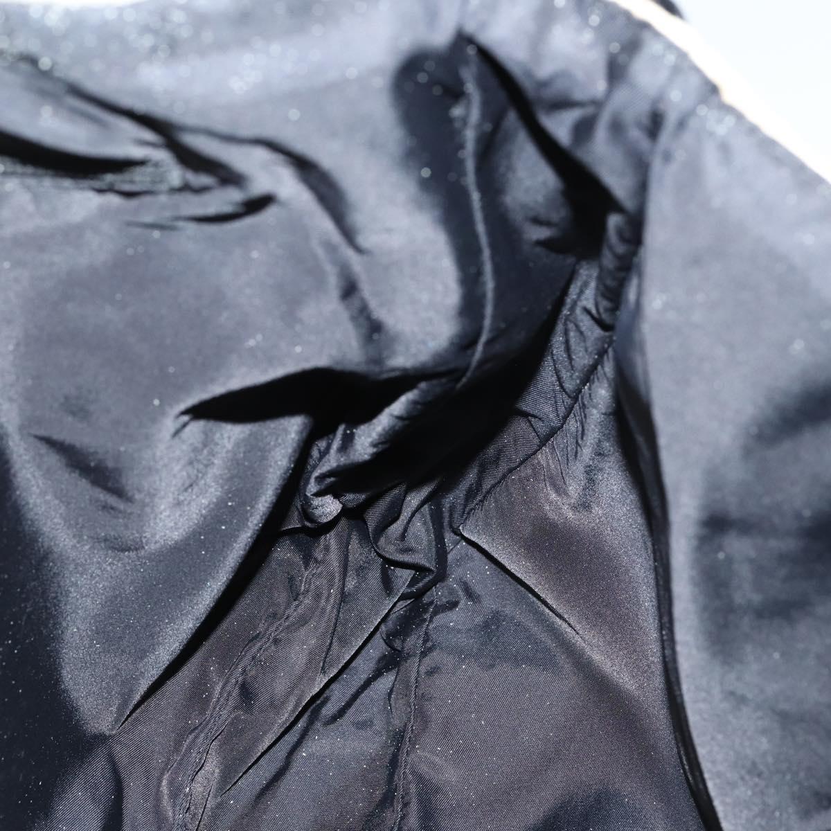 CHANEL Sports Matelasse Shoulder Bag Canvas White Silver CC Auth 142035