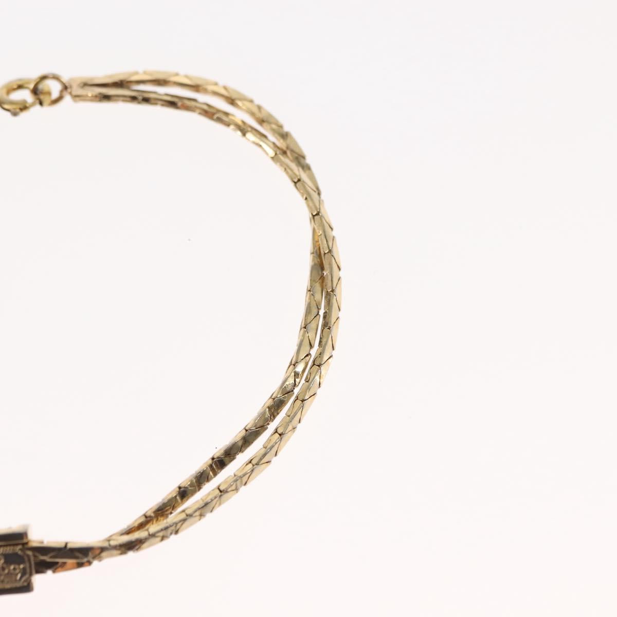 Christian Dior Necklace metal 2Set Silver Gold Auth 142064