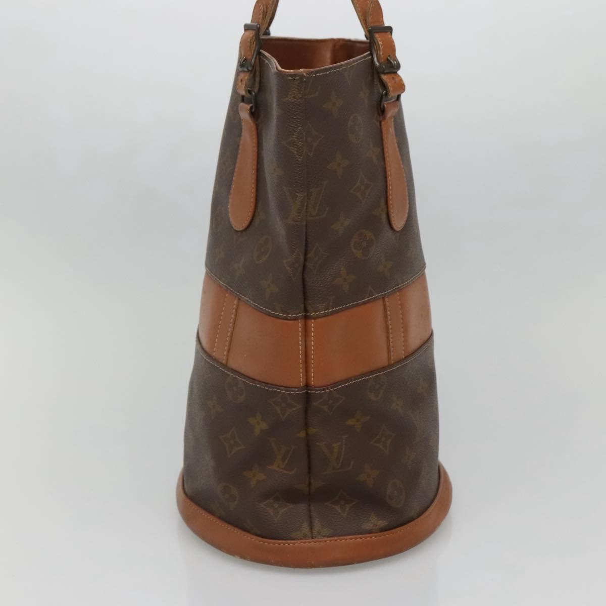 LOUIS VUITTON Monogram Bucket GM Shoulder Bag USA limited T42236 LV Auth 142076