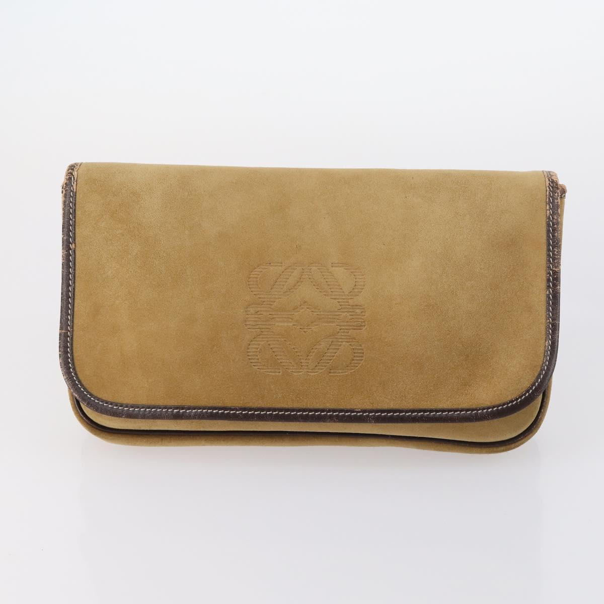 PRADA Loewe Anagram Bag Leather nylon 5Set Black Blue Green Auth 142084