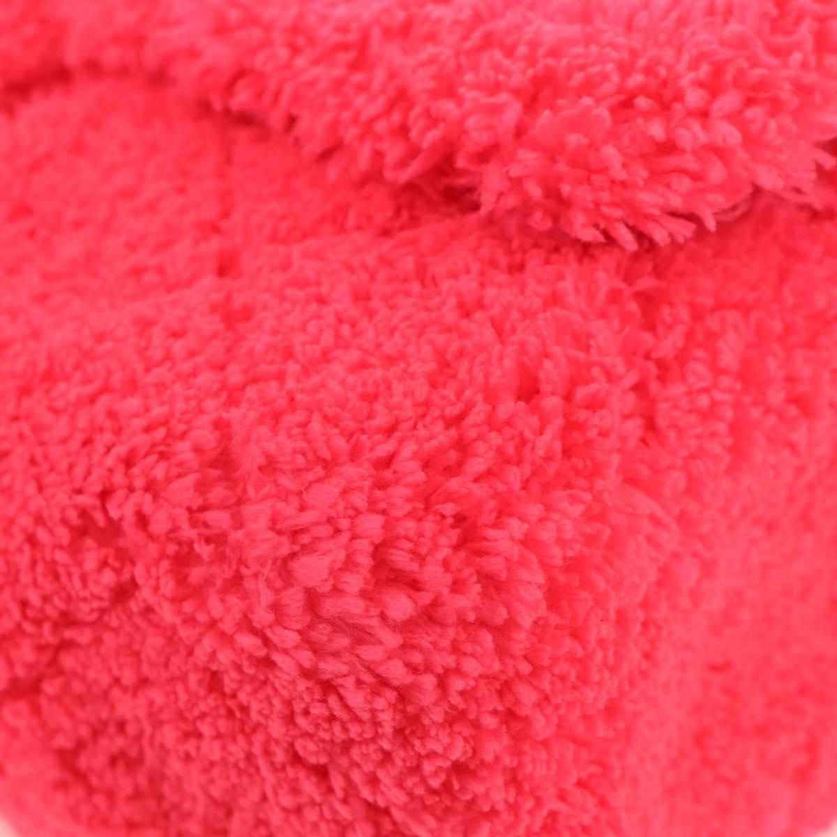 CHANEL Matelasse 25 Chain Shoulder Bag Pile Pink Silver CC Auth 142100SM