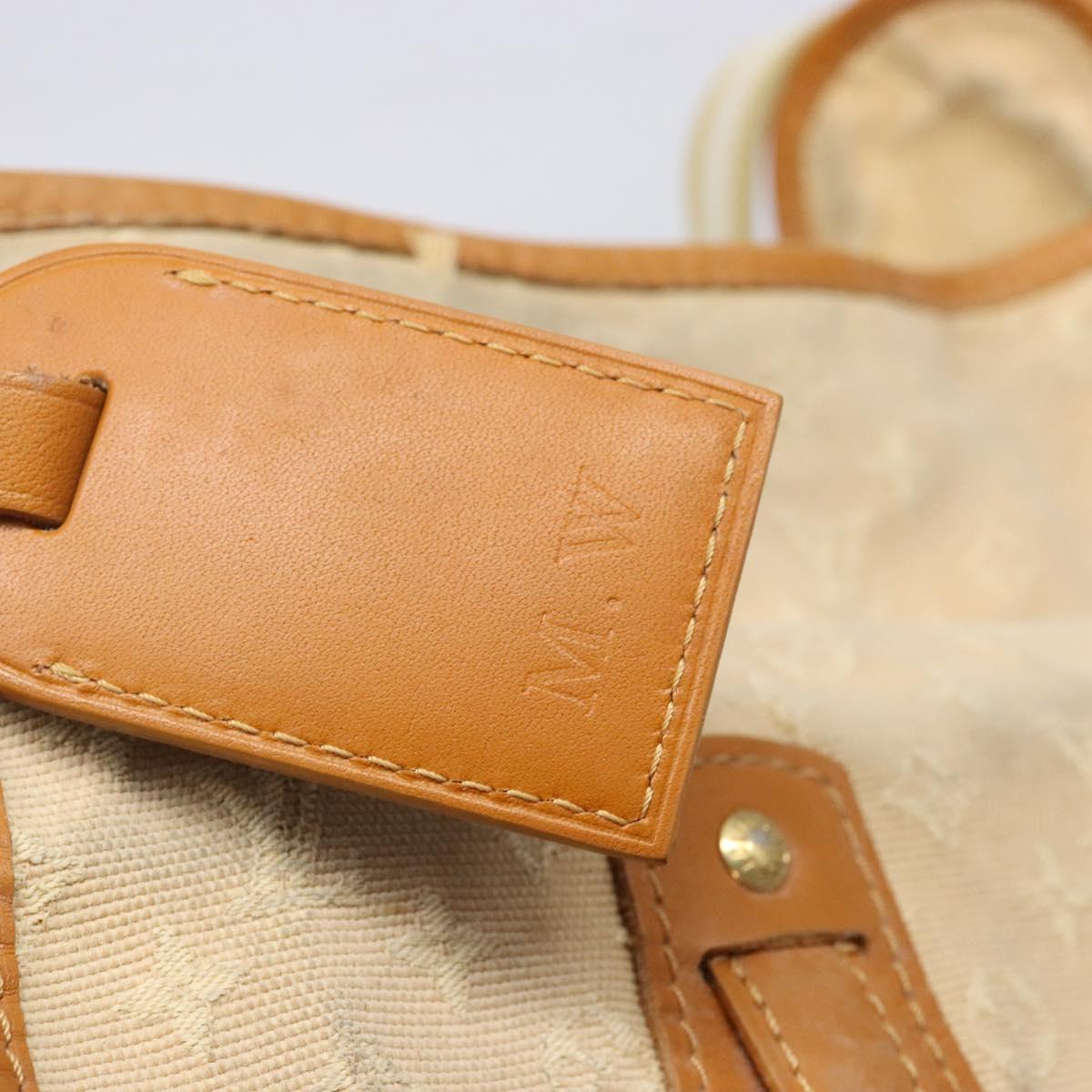 LOUIS VUITTON Monogram Mini Buzas Marie Kate Bag Beige M92323 LV Auth 142135