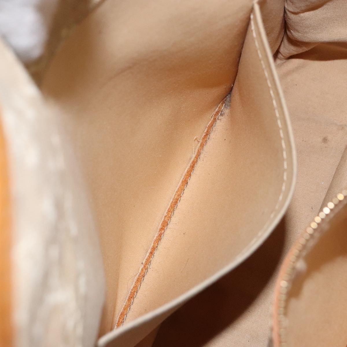 LOUIS VUITTON Monogram Mini Buzas Marie Kate Bag Beige M92323 LV Auth 142135