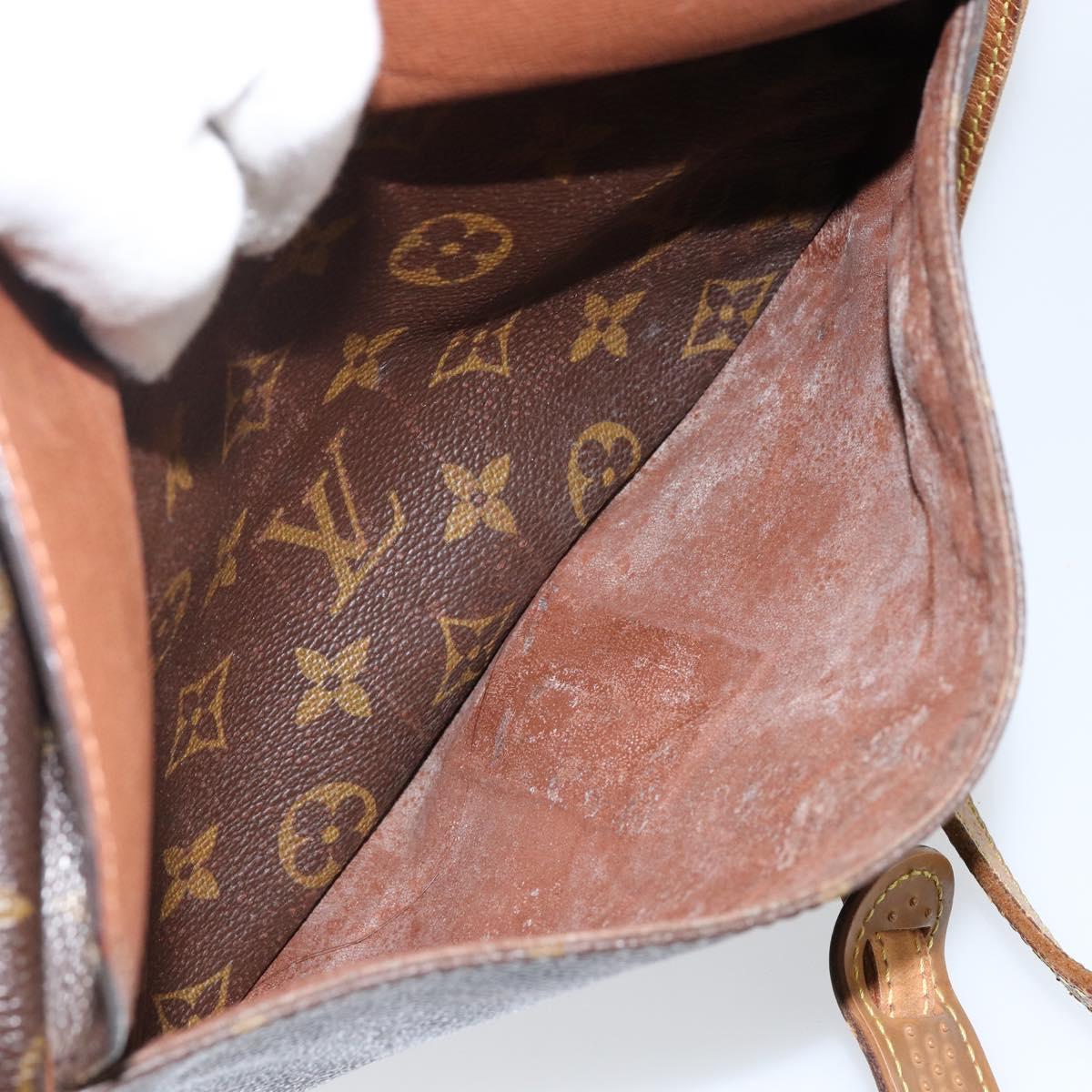 LOUIS VUITTON Monogram Jeune Fille MM Shoulder Bag M51226 LV Auth 142152