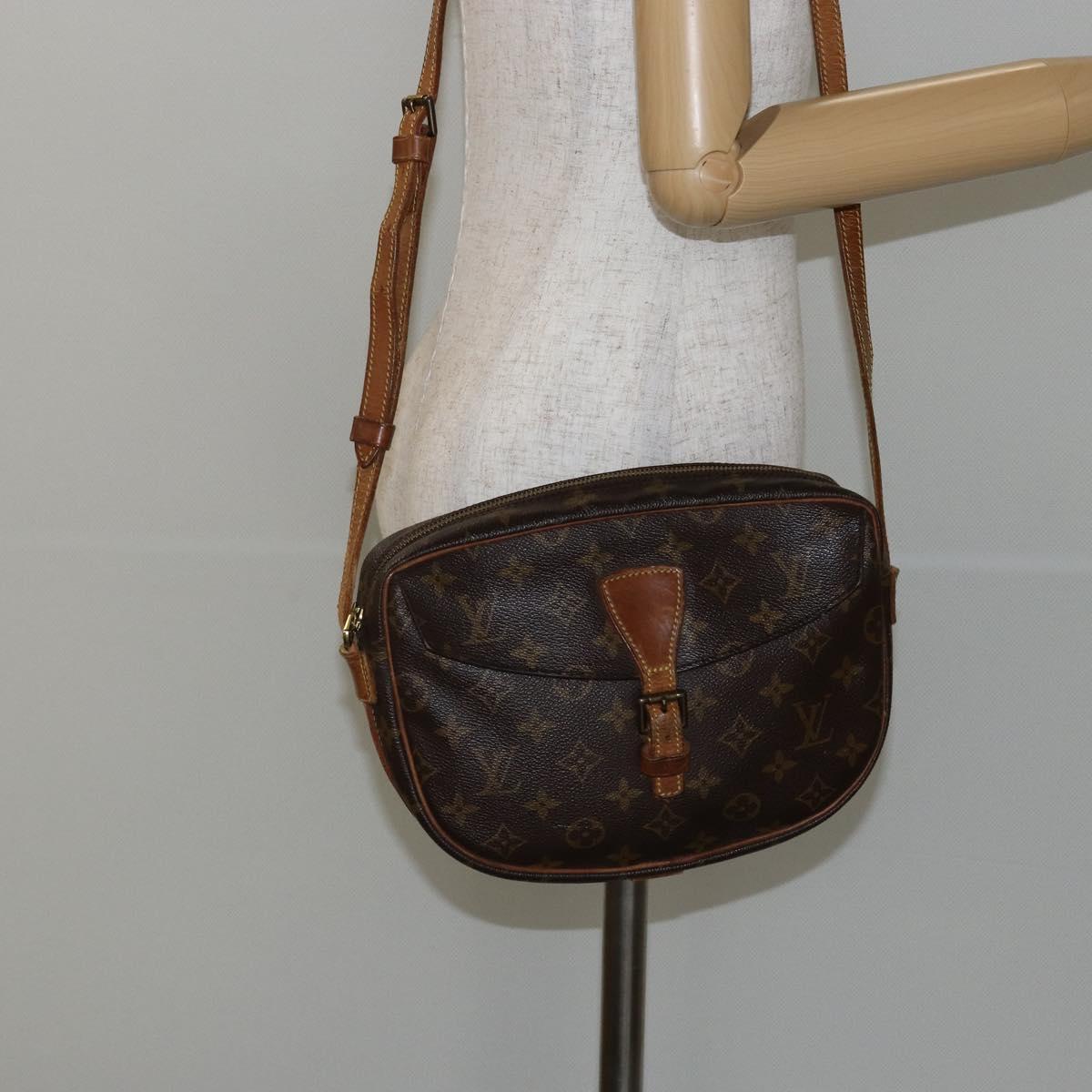LOUIS VUITTON Monogram Jeune Fille MM Shoulder Bag M51226 LV Auth 142152