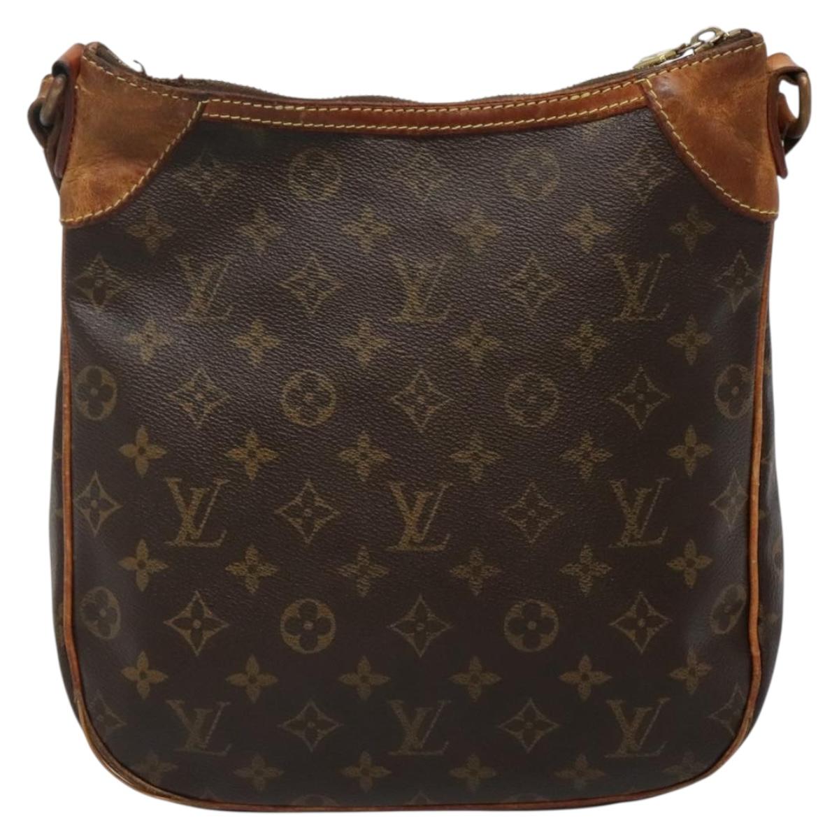 LOUIS VUITTON Monogram Odeon PM Shoulder Bag M56390 LV Auth 142153