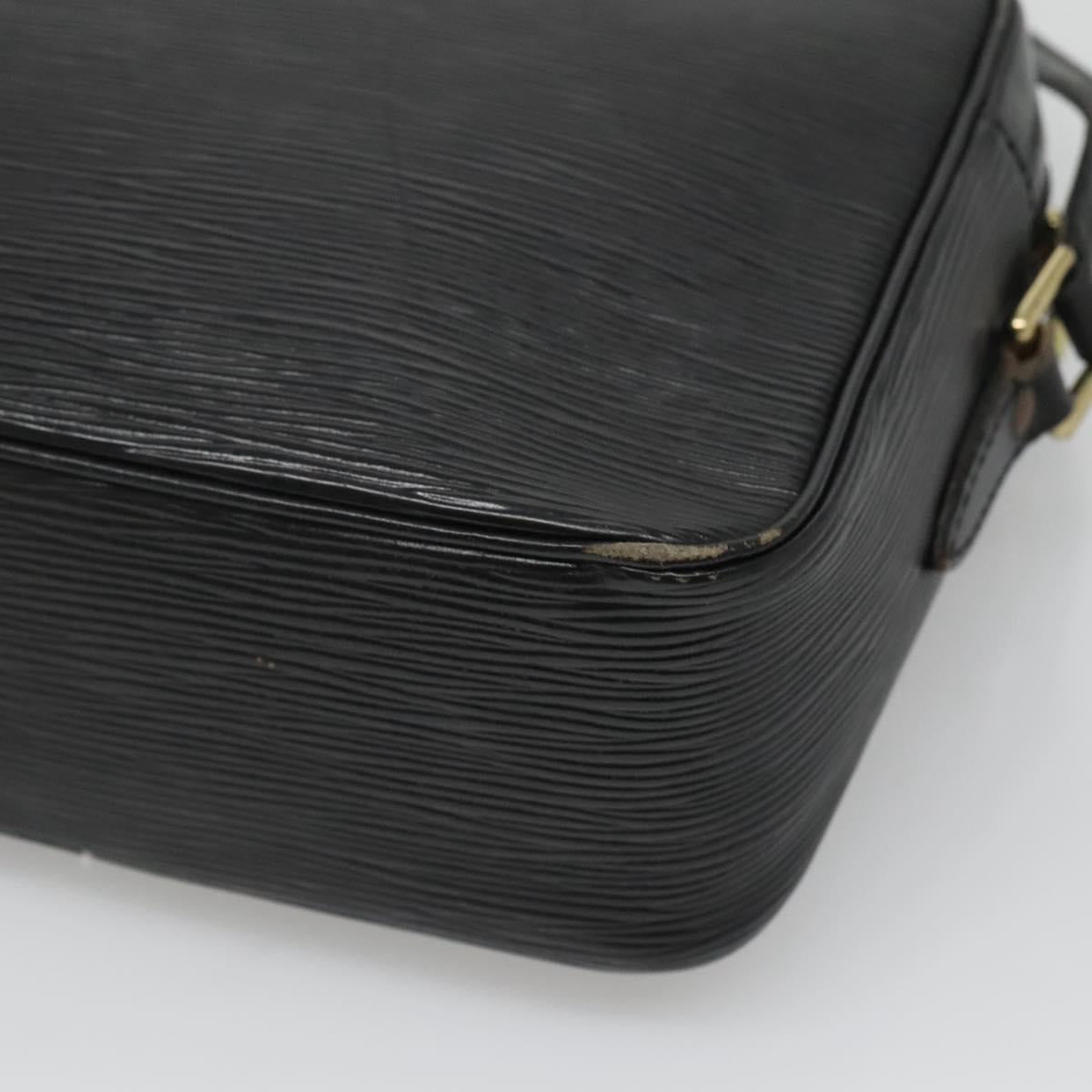 LOUIS VUITTON Epi Trocadero 27 Shoulder Bag Black M52312 LV Auth 142172