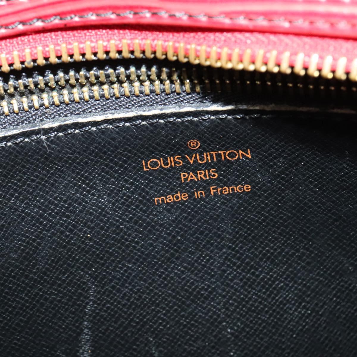 LOUIS VUITTON Epi Jeune Fille MM Shoulder Bag Red M52157 LV Auth 142186