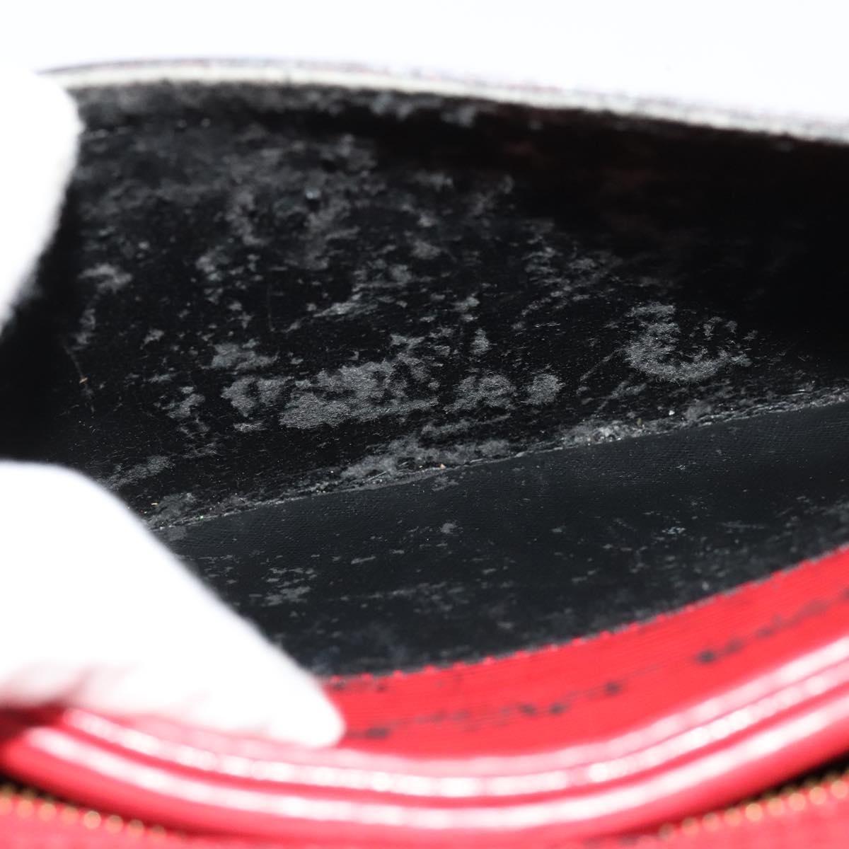 LOUIS VUITTON Epi Jeune Fille MM Shoulder Bag Red M52157 LV Auth 142186