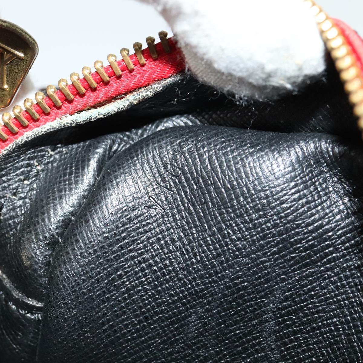 LOUIS VUITTON Epi Jeune Fille MM Shoulder Bag Red M52157 LV Auth 142186