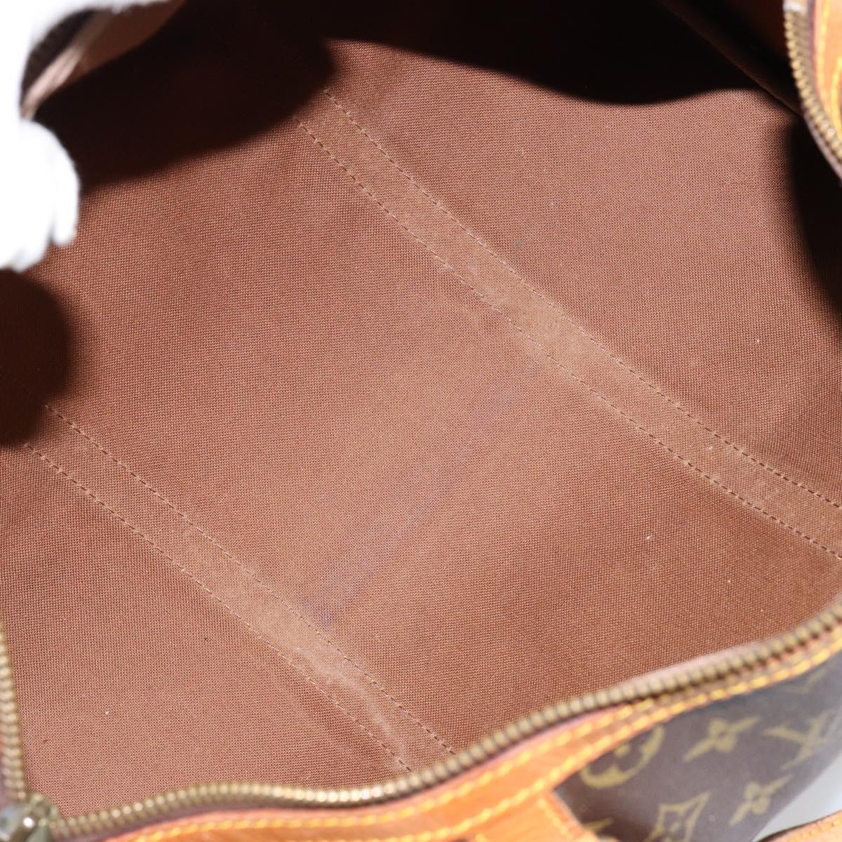 LOUIS VUITTON Monogram Sac Souple 35 Boston Bag Vintage M41626 LV Auth 142202