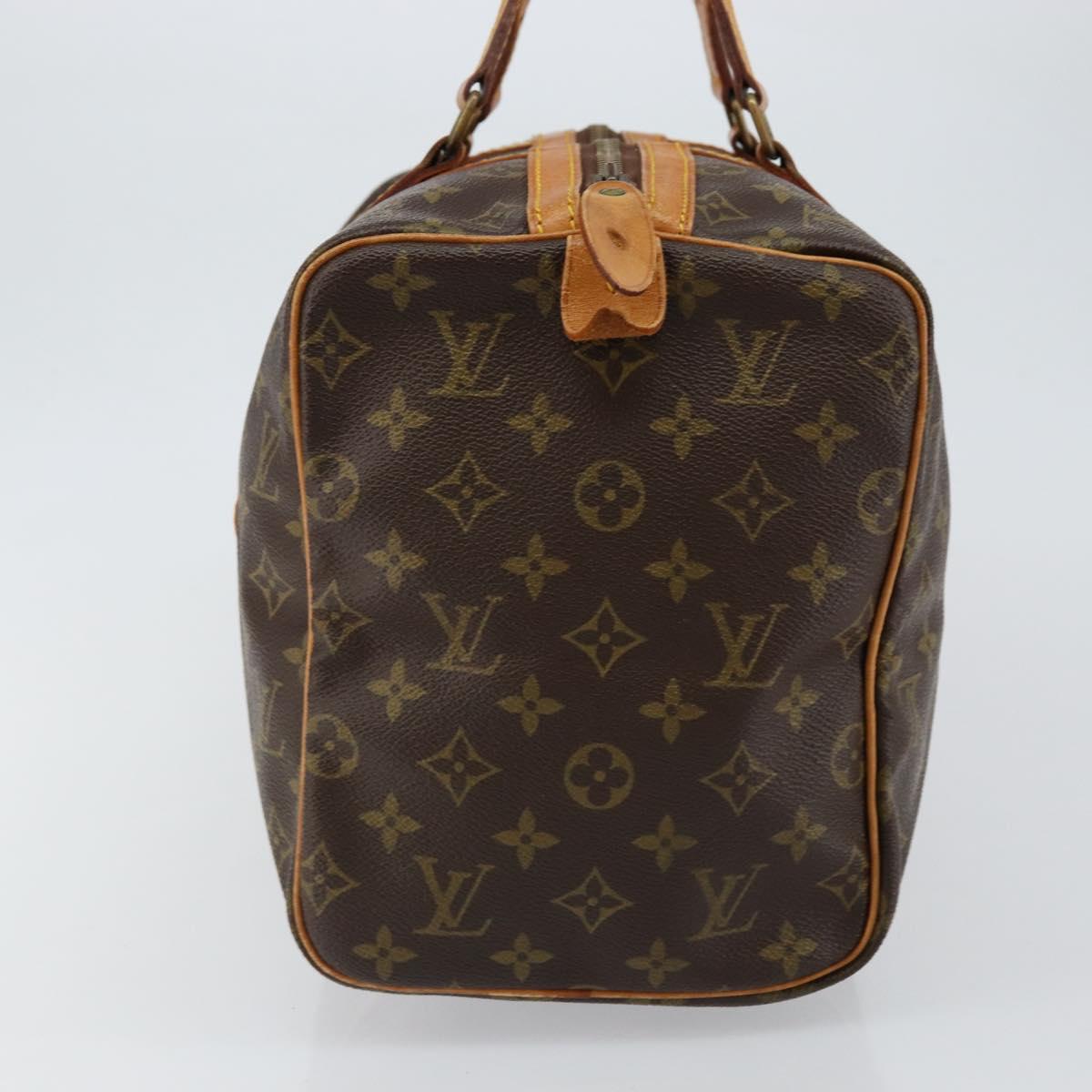 LOUIS VUITTON Monogram Sac Souple 35 Boston Bag Vintage M41626 LV Auth 142202
