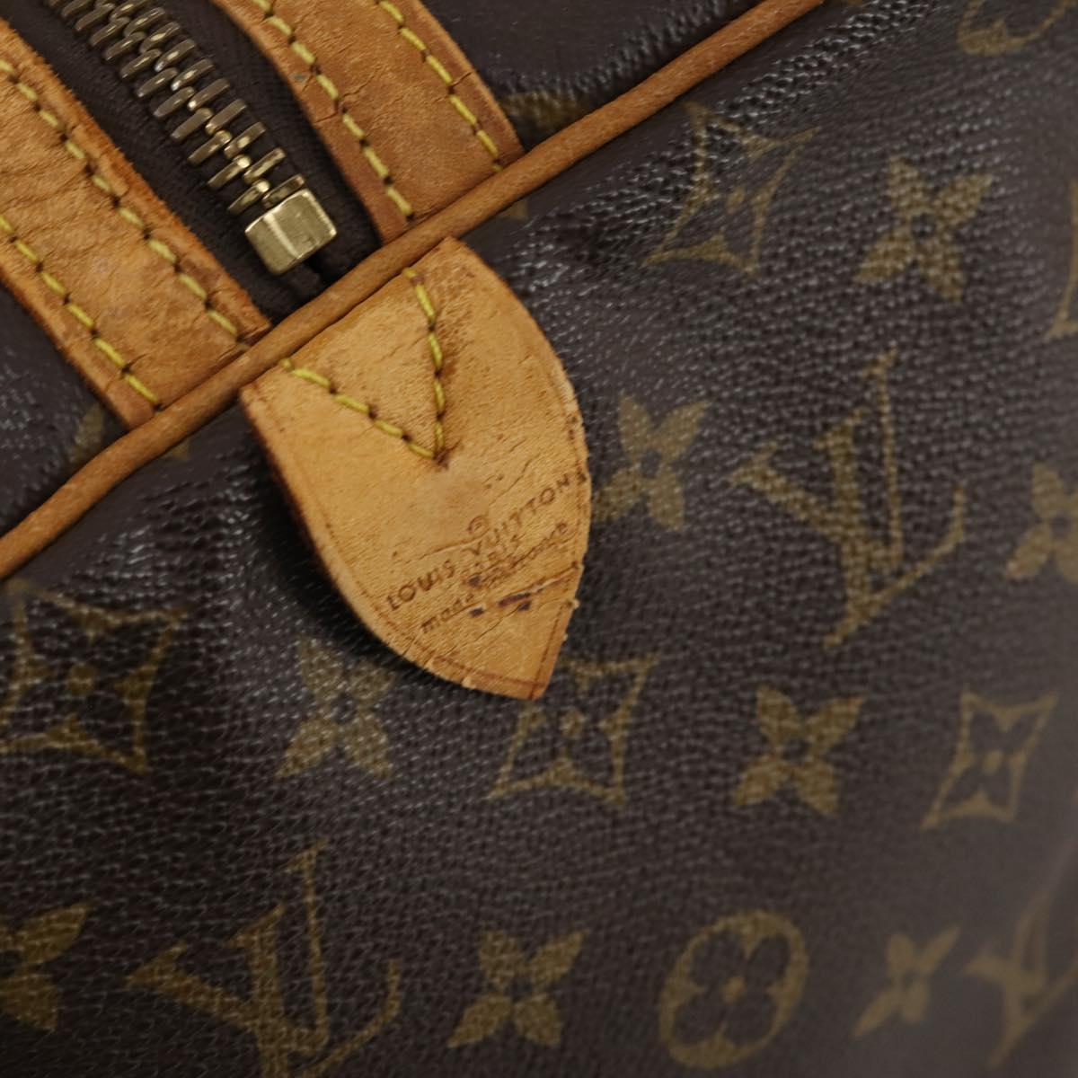 LOUIS VUITTON Monogram Sac Souple 45 Boston Bag M41624 LV Auth 142203