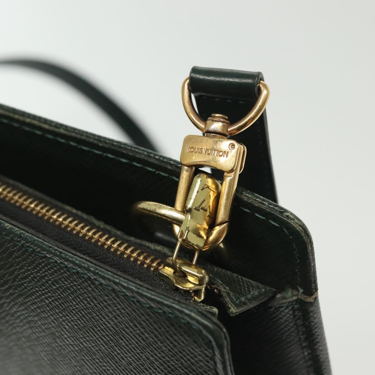 LOUIS VUITTON Taiga Porte Documents Rozan Business Bag Epicea M30054 Auth 142217