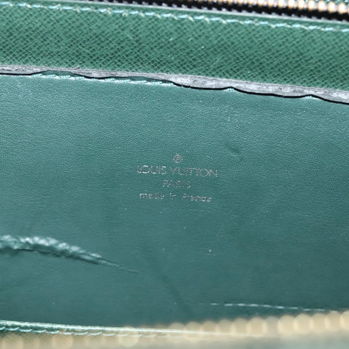 LOUIS VUITTON Taiga Porte Documents Rozan Business Bag Epicea M30054 Auth 142217