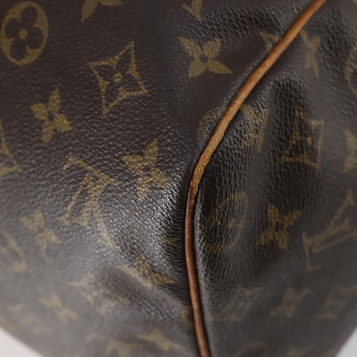 LOUIS VUITTON Monogram Sac Souple 45 Boston Bag M41624 LV Auth 142224
